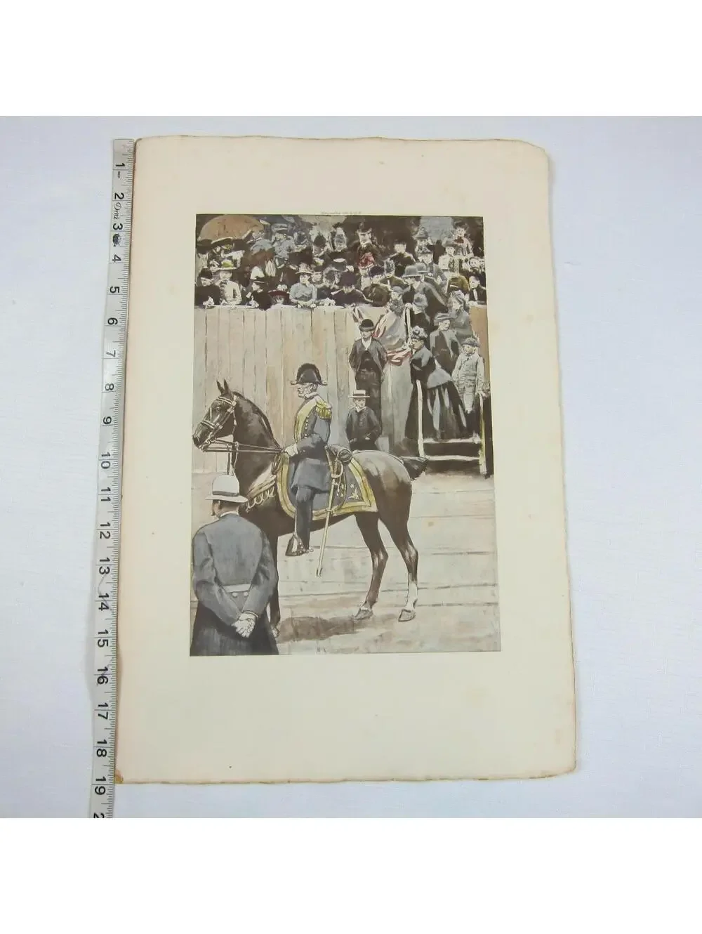 Antique 1891 Print Lieutenant General, 1886 George Barrie Army & Navy Of The US
